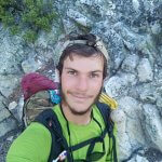 Photo de Baptiste Orieux sur le PCT en 2016