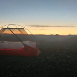 Photo de Baptiste Orieux sur le PCT en 2016