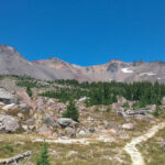 Photo de Baptiste Orieux sur le PCT en 2016