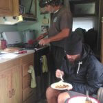 Photo de Baptiste Orieux sur le PCT en 2016