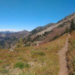 Photo de Baptiste Orieux sur le PCT en 2016