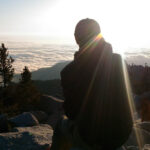 Photo de Baptiste Orieux sur le PCT en 2016