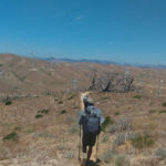 Photo de Baptiste Orieux sur le PCT en 2016