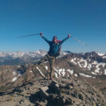 Photo de Baptiste Orieux sur le PCT en 2016