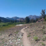 Photo de Baptiste Orieux sur le PCT en 2016