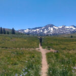 Photo de Baptiste Orieux sur le PCT en 2016