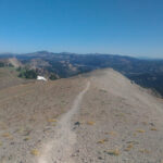 Photo de Baptiste Orieux sur le PCT en 2016