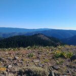 Photo de Baptiste Orieux sur le PCT en 2016