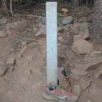 Photo de Baptiste Orieux sur le PCT en 2016