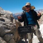 Photo de Baptiste Orieux sur le PCT en 2016