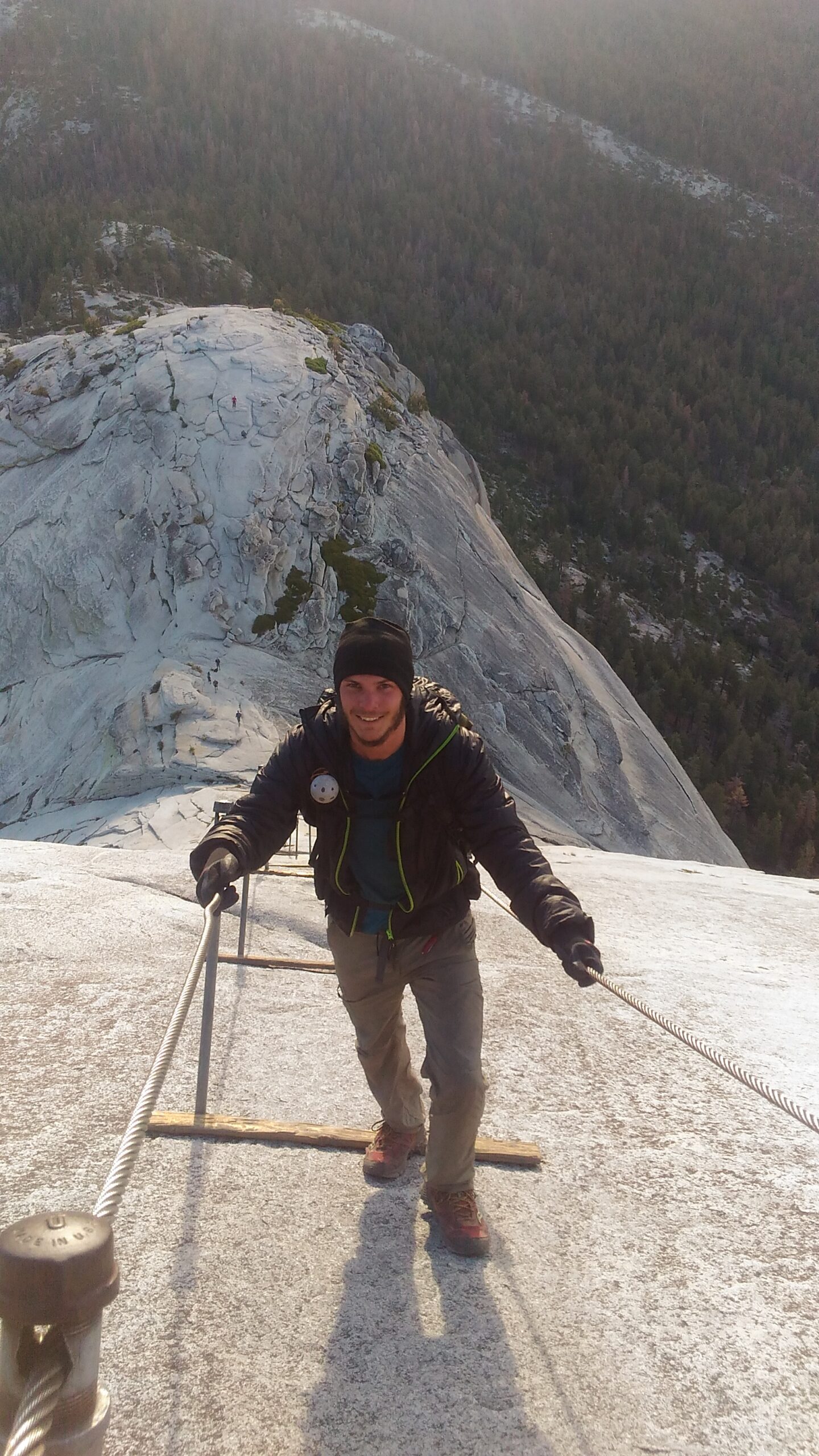 Photo de Baptiste Orieux sur le PCT en 2016