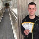 Photo de Baptiste Orieux sur le PCT en 2016